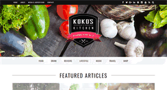 Desktop Screenshot of kokoskitchen.com